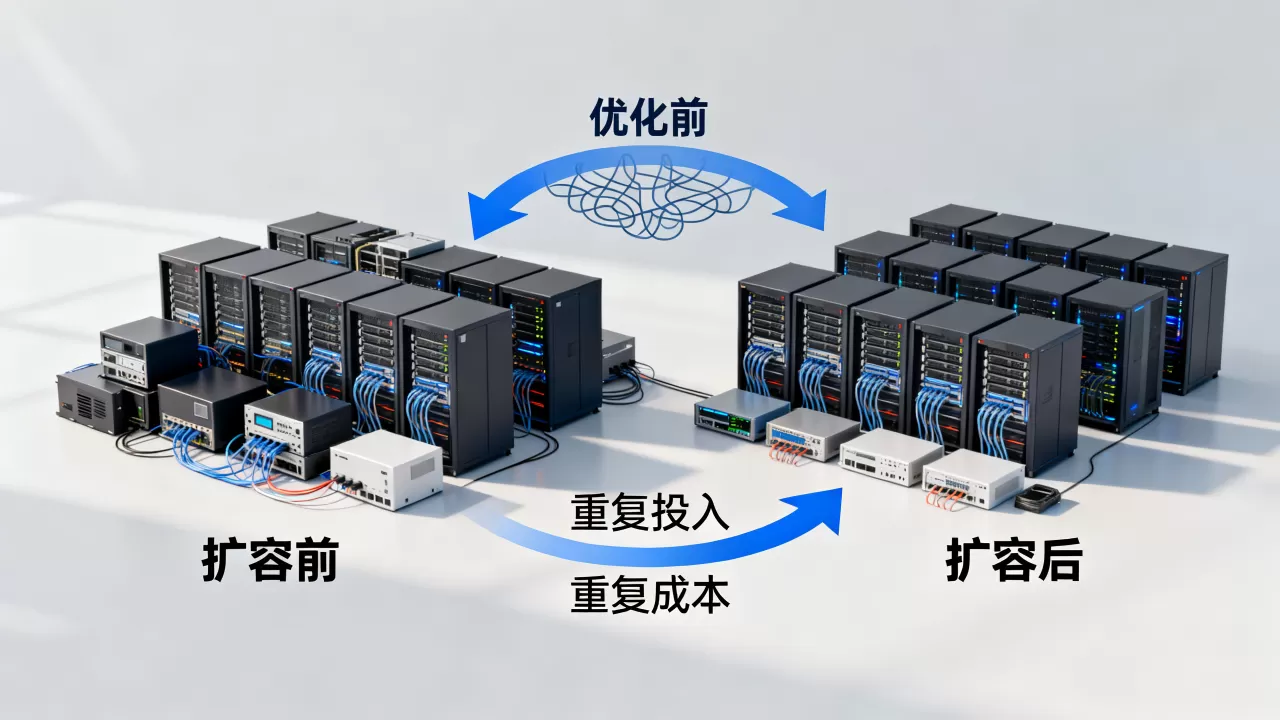 扩容与优化并行能省下多少重复投入,如何降低重复成本? 扩容与优化并行能省下多少重复投入,如何降低重复成本?