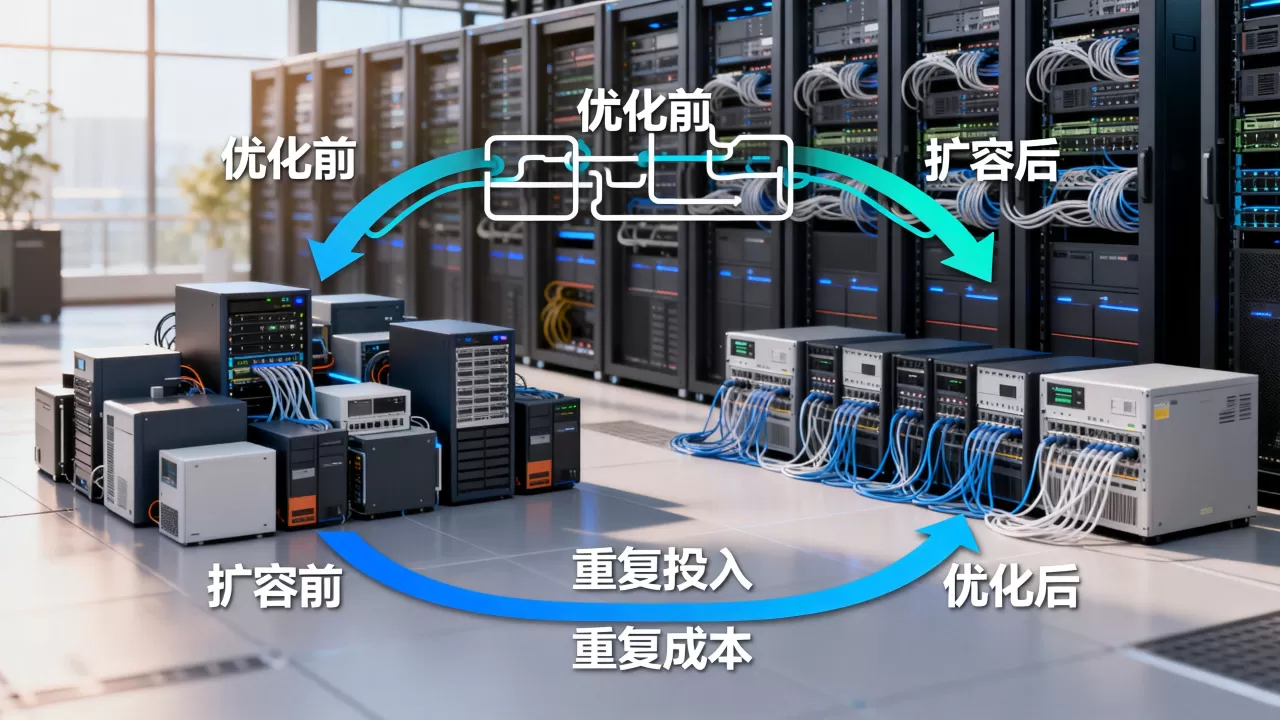 扩容与优化并行能省下多少重复投入,如何降低重复成本? 扩容与优化并行能省下多少重复投入,如何降低重复成本?