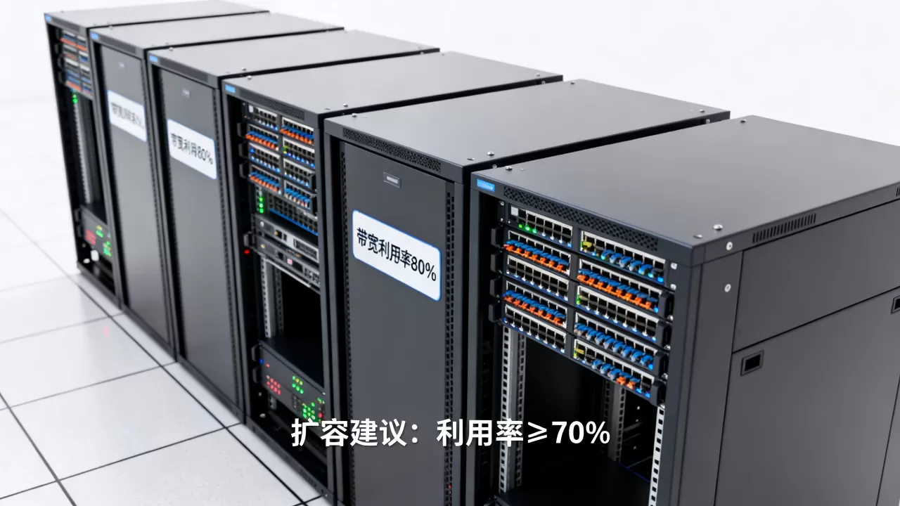 带宽利用率到多少需要扩容？服务器带宽扩容最佳时机