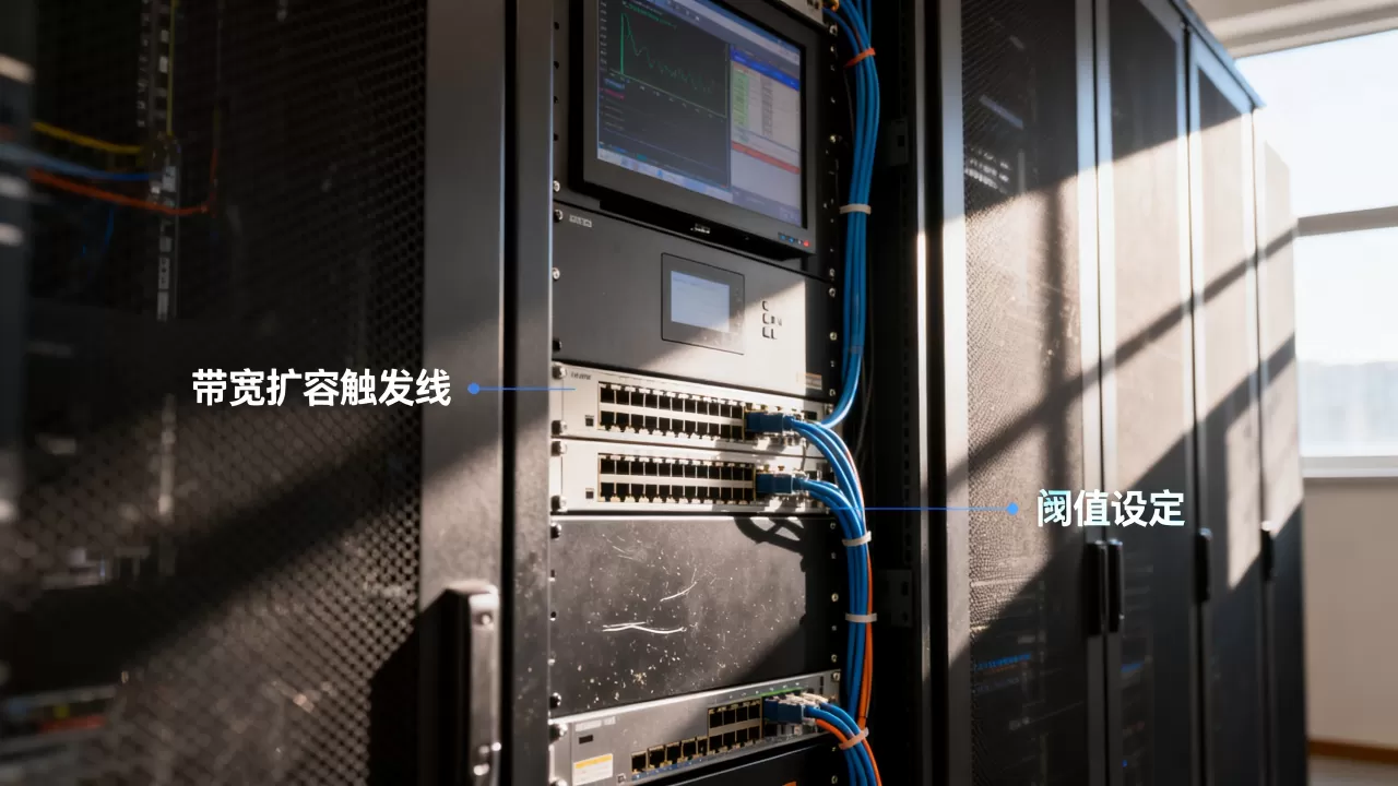 带宽扩容的触发线该设在什么水位？，带宽扩容阈值怎么定才合理