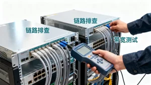 服务器带宽跑不满怎么回事？从链路逐段排查定位原因