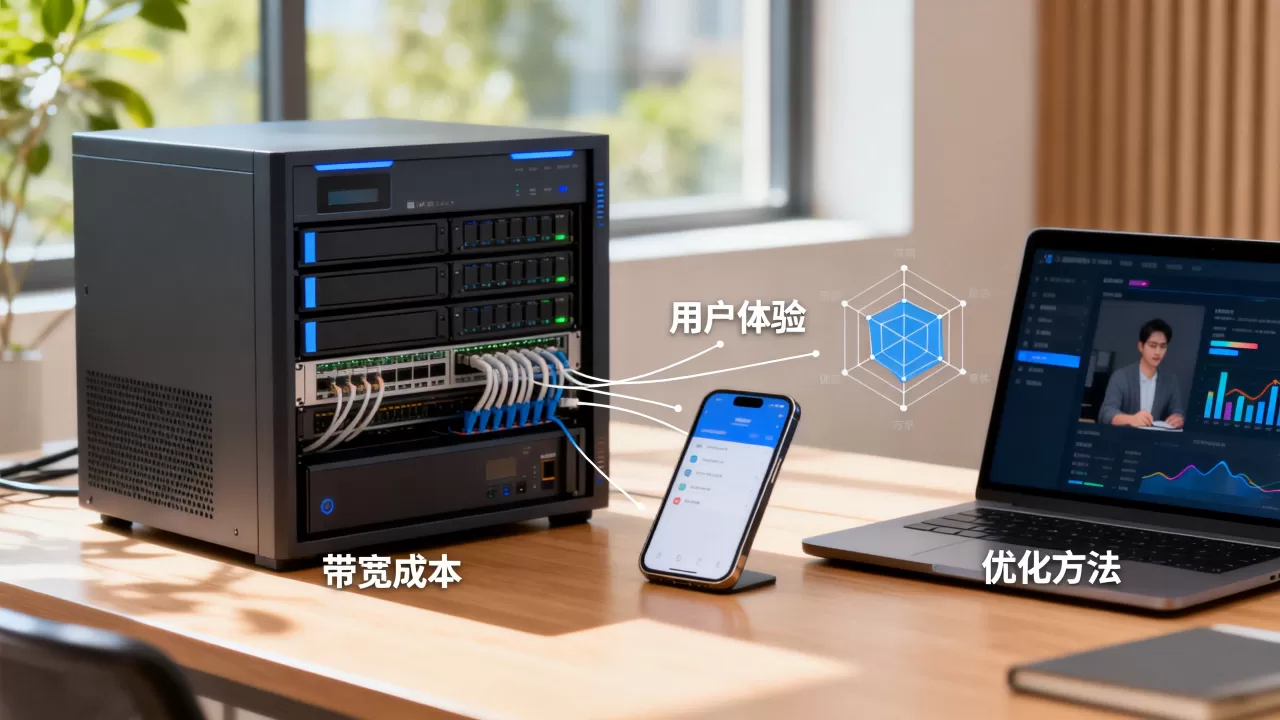 带宽成本与体验之间如何找到平衡点，有什么优化方法？