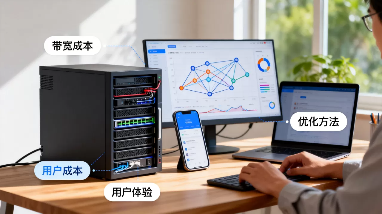带宽成本与体验之间如何找到平衡点，有什么优化方法？