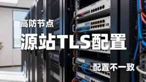 高防节点与源站TLS配置不一致会有什么后果？，TLS配置不一致影响