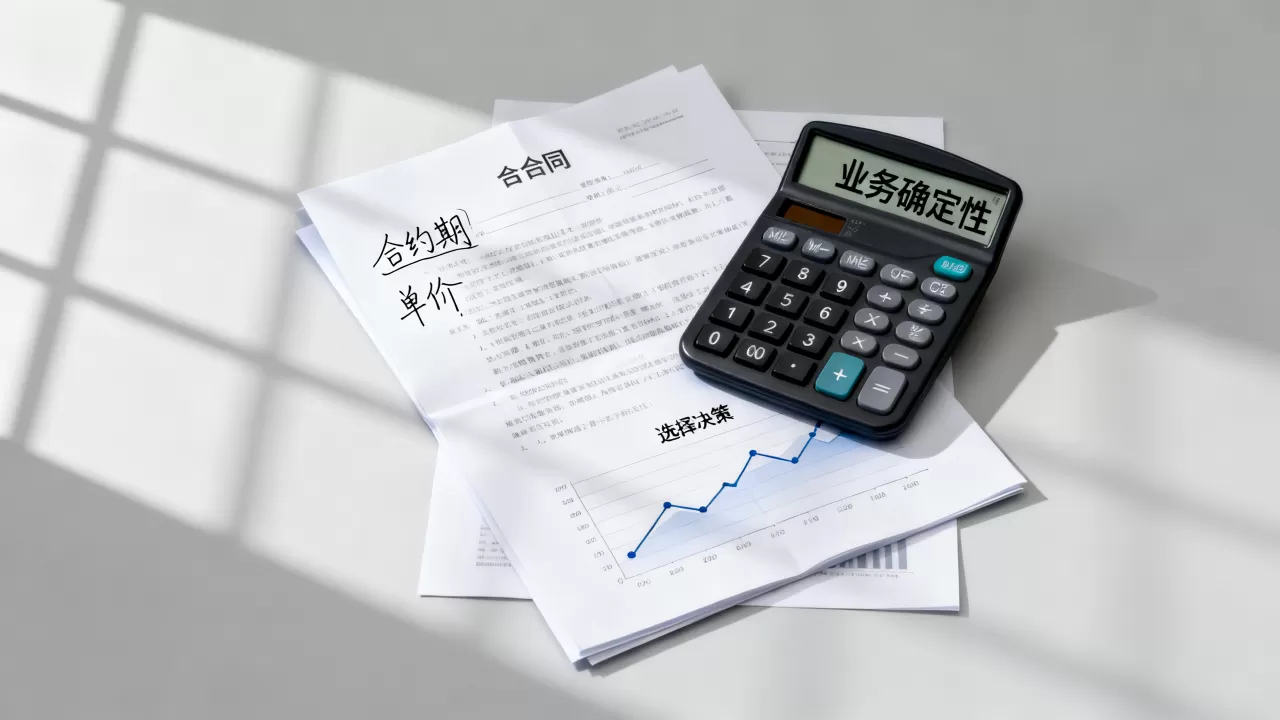 合约期长短与单价如何取舍,业务确定性决定选择吗? 合约期长短与单价如何取舍,业务确定性决定选择吗?