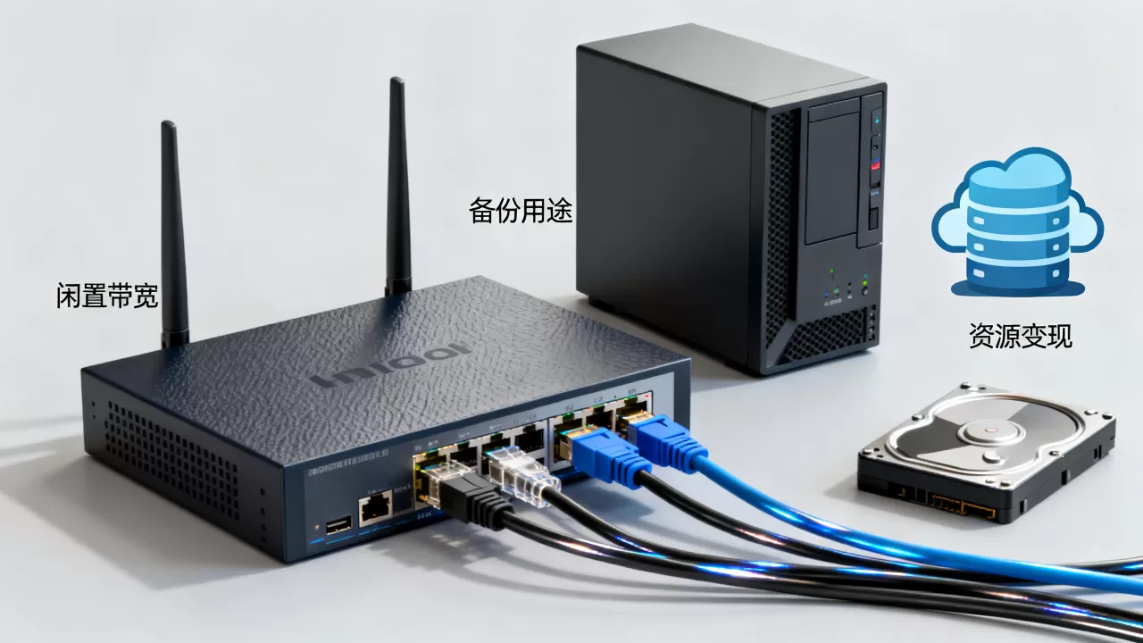 闲置带宽能否转作备份用途来摊薄成本,宽带闲置资源如何变现 闲置带宽能否转作备份用途来摊薄成本,宽带闲置资源如何变现
