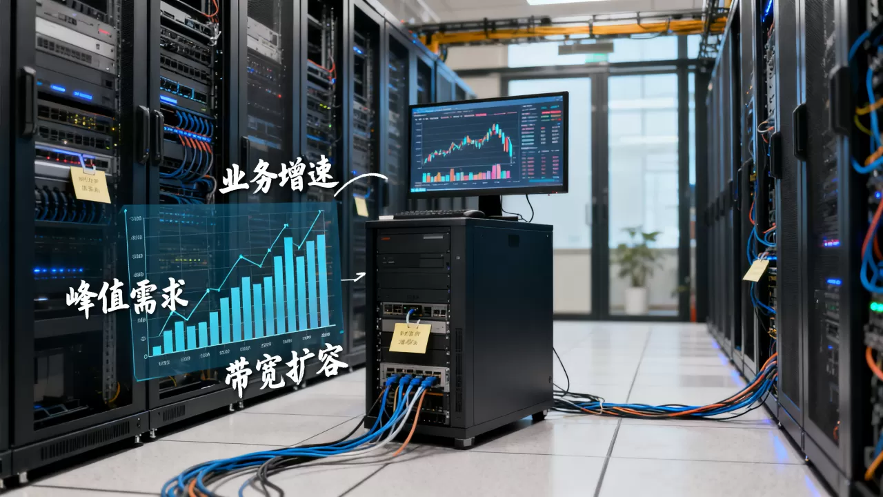 带宽采购预算该按业务增速还是按峰值定?,带宽扩容怎么避免浪费钱 带宽采购预算该按业务增速还是按峰值定?,带宽扩容怎么避免浪费钱