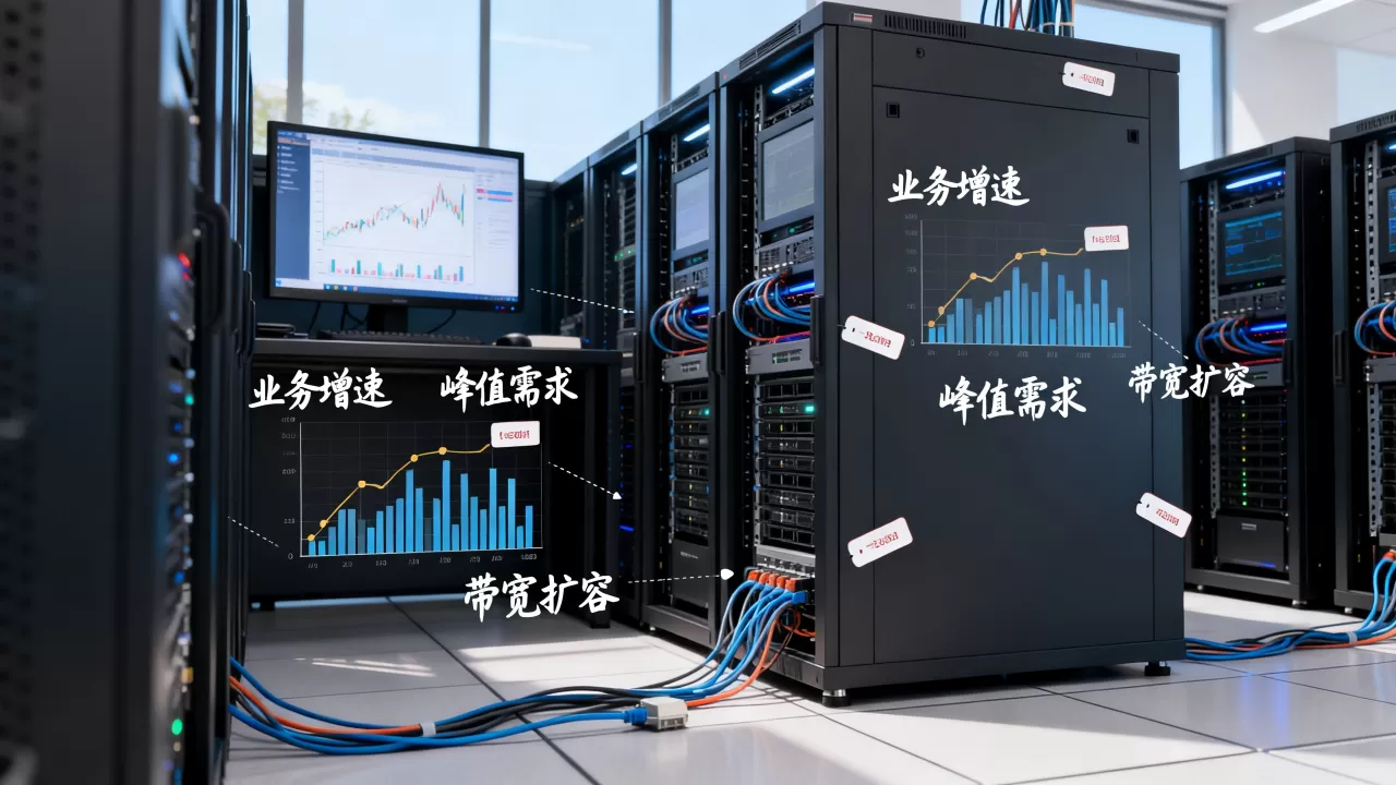 带宽采购预算该按业务增速还是按峰值定?,带宽扩容怎么避免浪费钱 带宽采购预算该按业务增速还是按峰值定?,带宽扩容怎么避免浪费钱
