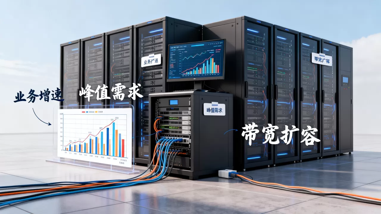 带宽采购预算该按业务增速还是按峰值定?,带宽扩容怎么避免浪费钱 带宽采购预算该按业务增速还是按峰值定?,带宽扩容怎么避免浪费钱