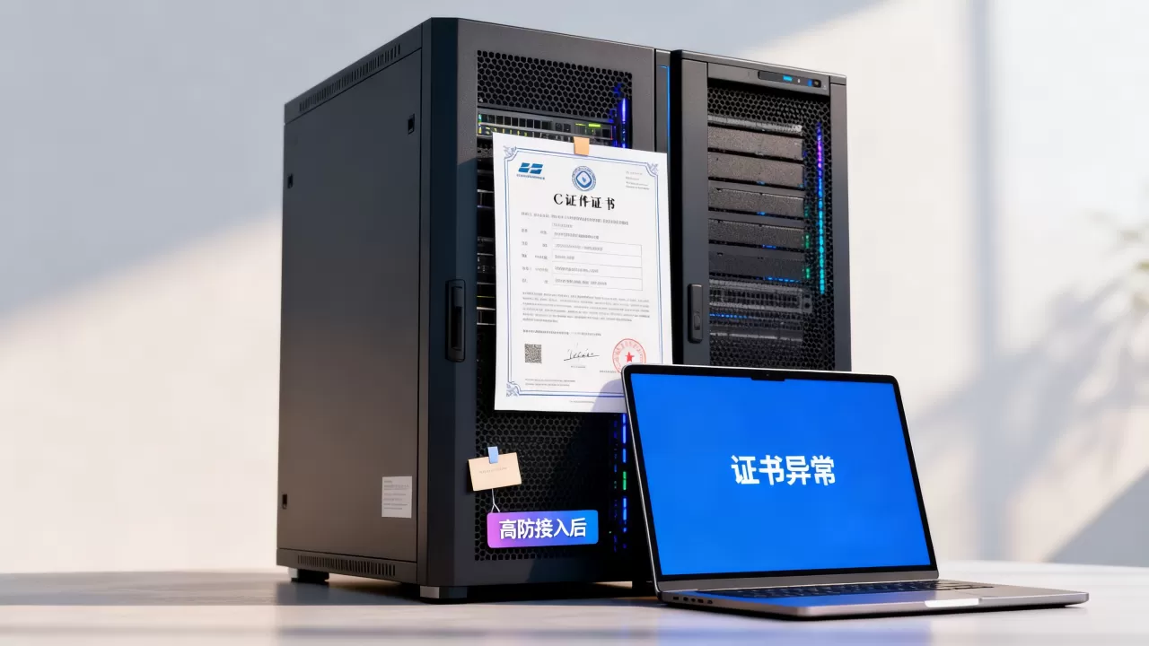 接入高防后证书告警是哪里出问题?高防证书告警排查方法,高防接入后证书异常原因 接入高防后证书告警是哪里出问题?高防证书告警排查方法,高防接入后证书异常原因