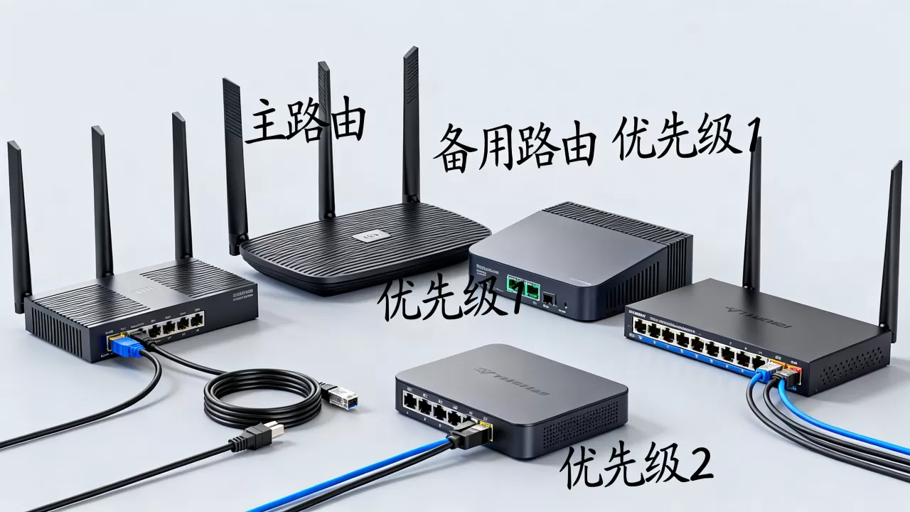 多路冗余下的路由优先级怎么排才不乱？路由优先级怎么设置
