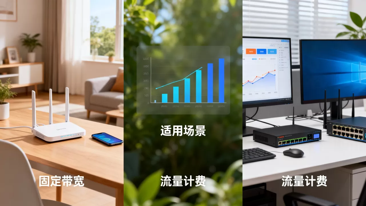 按流量和固定带宽计费哪个更划算?适用场景对比 按流量和固定带宽计费哪个更划算?适用场景对比