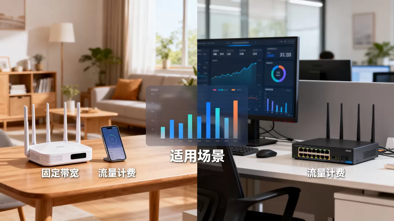 按流量和固定带宽计费哪个更划算?适用场景对比 按流量和固定带宽计费哪个更划算?适用场景对比