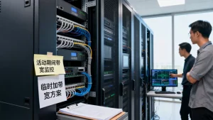 下载站做活动时要不要临时加带宽？活动期间下载服务器带宽不够怎么办