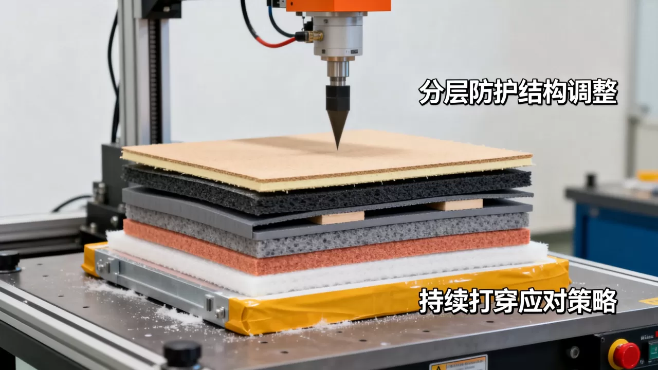 遇到持续打穿该如何调整分层防护结构，持续打穿分层防护怎么调整
