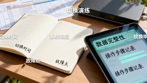 切换演练记录该包含哪些可复盘的数据？切换演练复盘数据有哪些