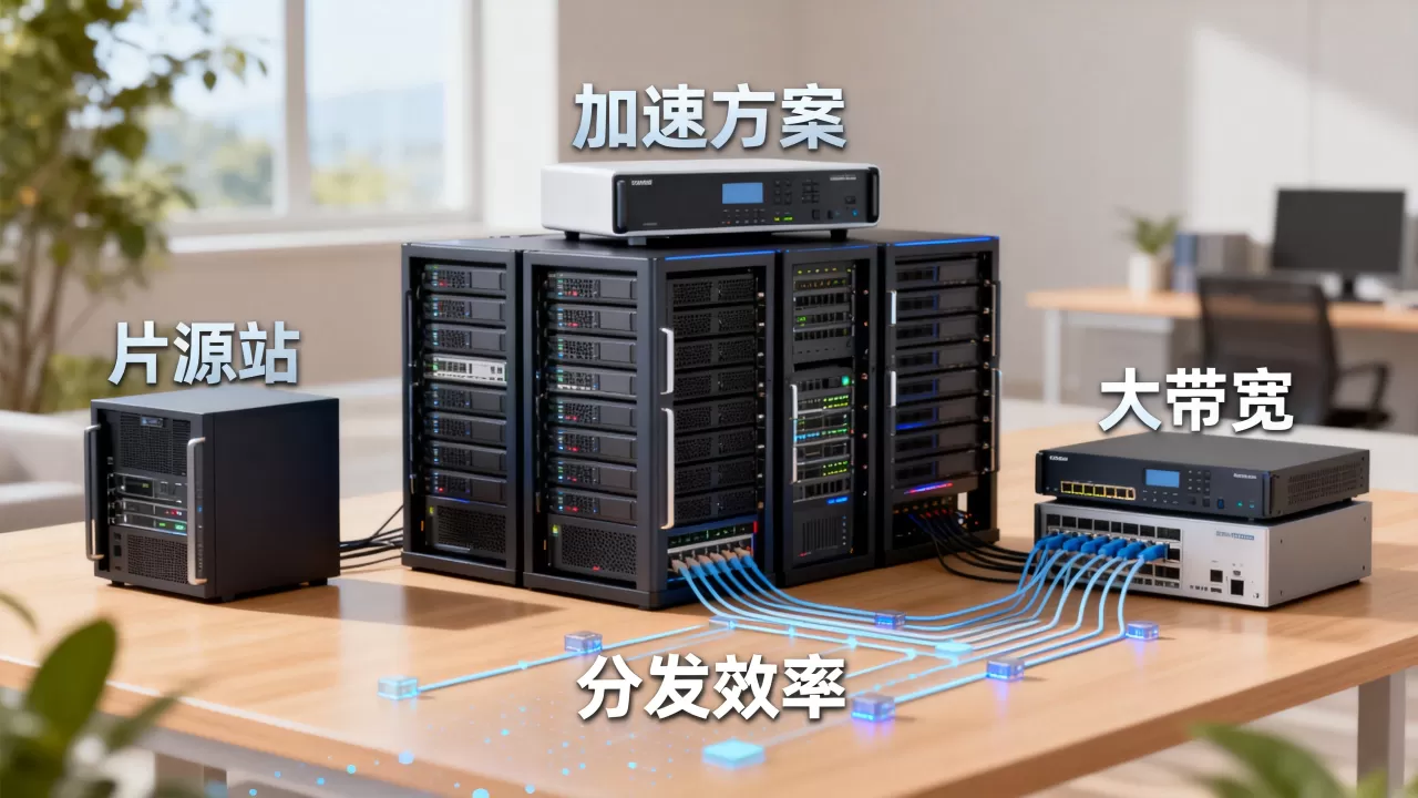 片源站搭配大带宽能提升分发效率吗?片源站大带宽分发加速方案 片源站搭配大带宽能提升分发效率吗?片源站大带宽分发加速方案