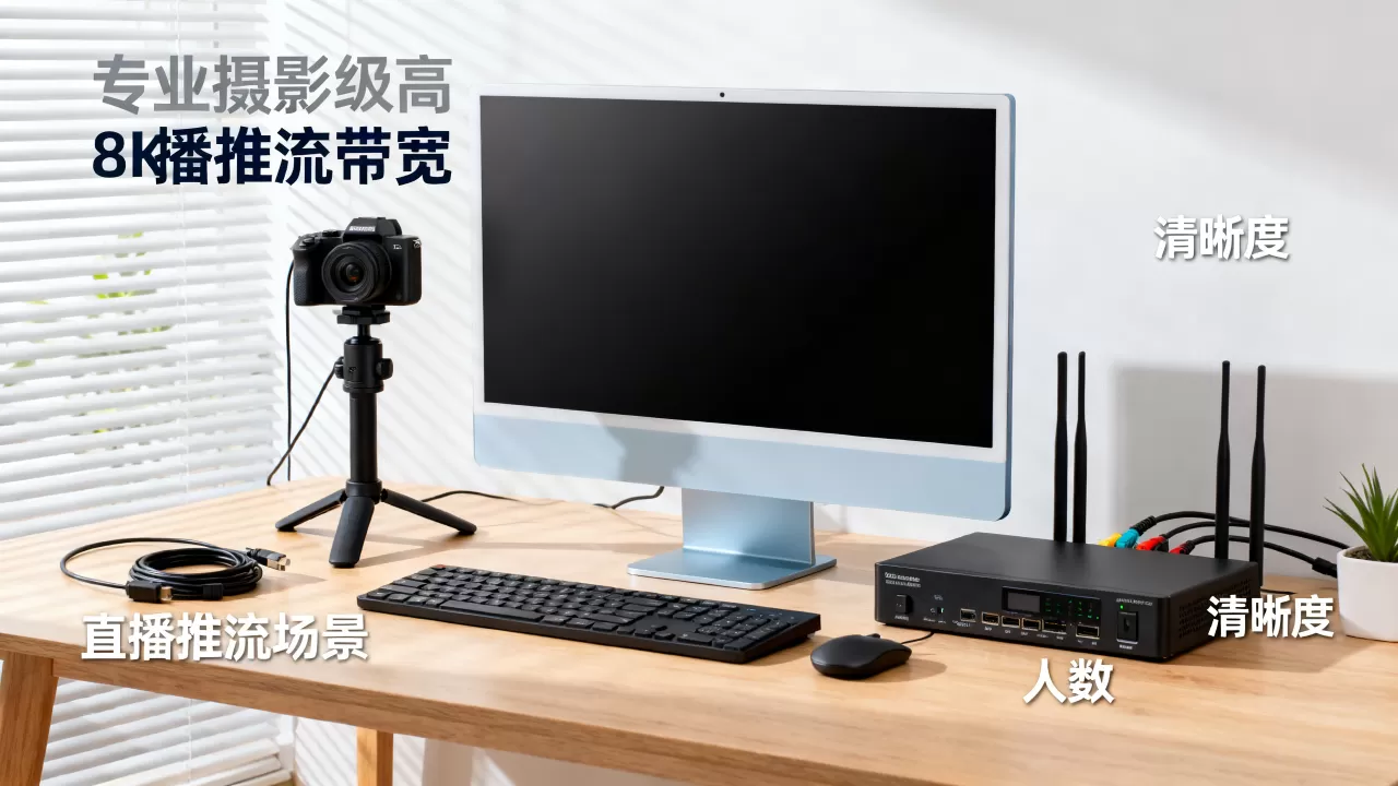 直播推流需要多少带宽看清晰度和人数?直播推流带宽多少够用 直播推流需要多少带宽看清晰度和人数?直播推流带宽多少够用