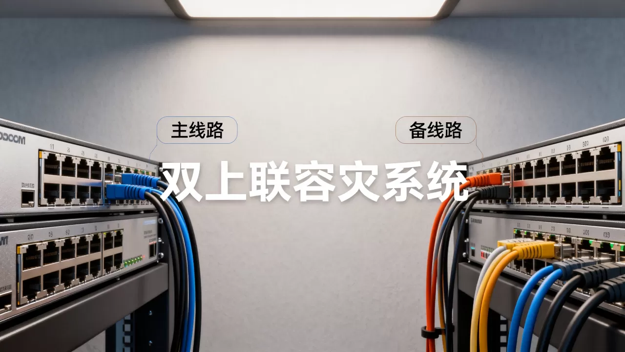 主备线路分属不同上联能降低哪些风险?双上联容灾真的能避免断网吗 主备线路分属不同上联能降低哪些风险?双上联容灾真的能避免断网吗