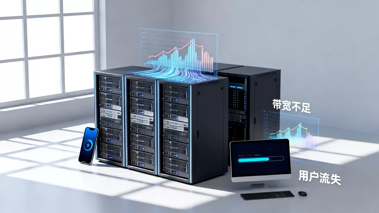 下载站带宽不够会直接影响转化率吗，带宽不足为什么导致用户流失
