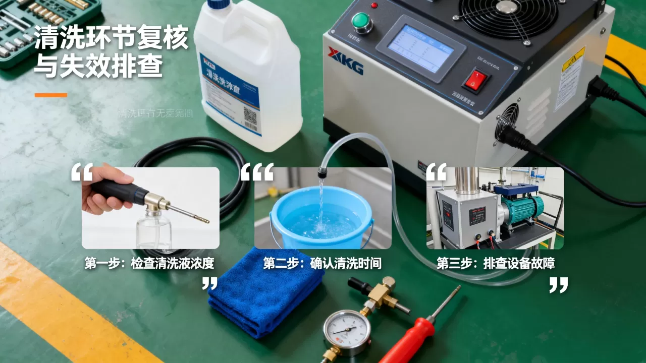 清洗没生效时该从哪几个环节复核,清洗失效怎么排查原因 清洗没生效时该从哪几个环节复核,清洗失效怎么排查原因