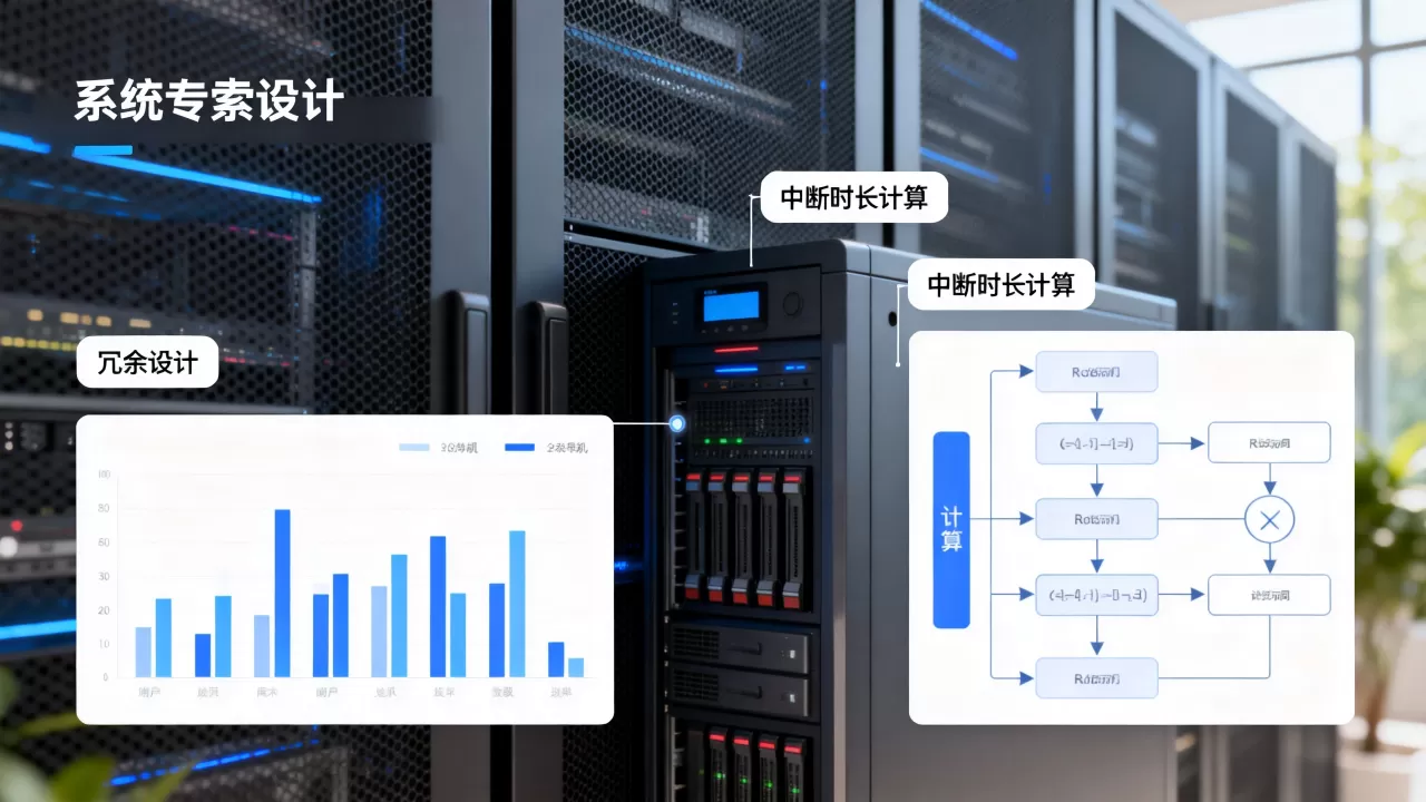 冗余设计先算清可承受的中断时长?系统冗余允许中断时间怎么计算 冗余设计先算清可承受的中断时长?系统冗余允许中断时间怎么计算