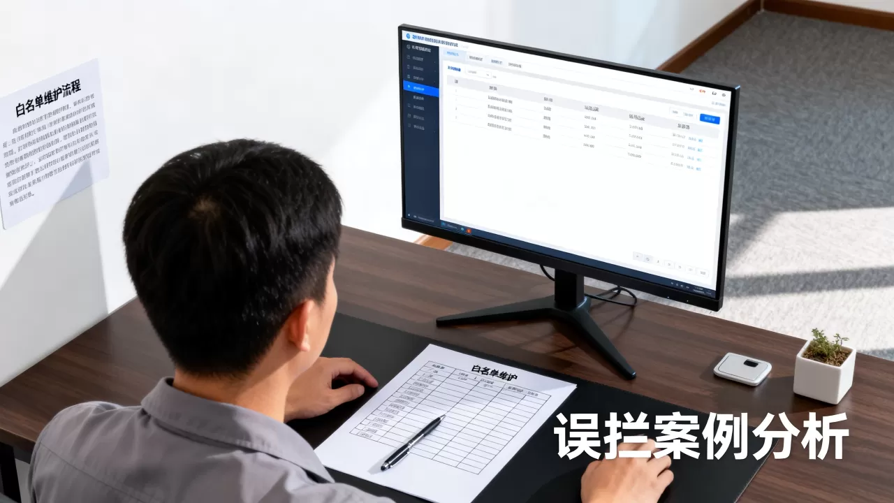 白名单维护不到位导致误拦怎么办,如何避免误拦? 白名单维护不到位导致误拦怎么办,如何避免误拦?