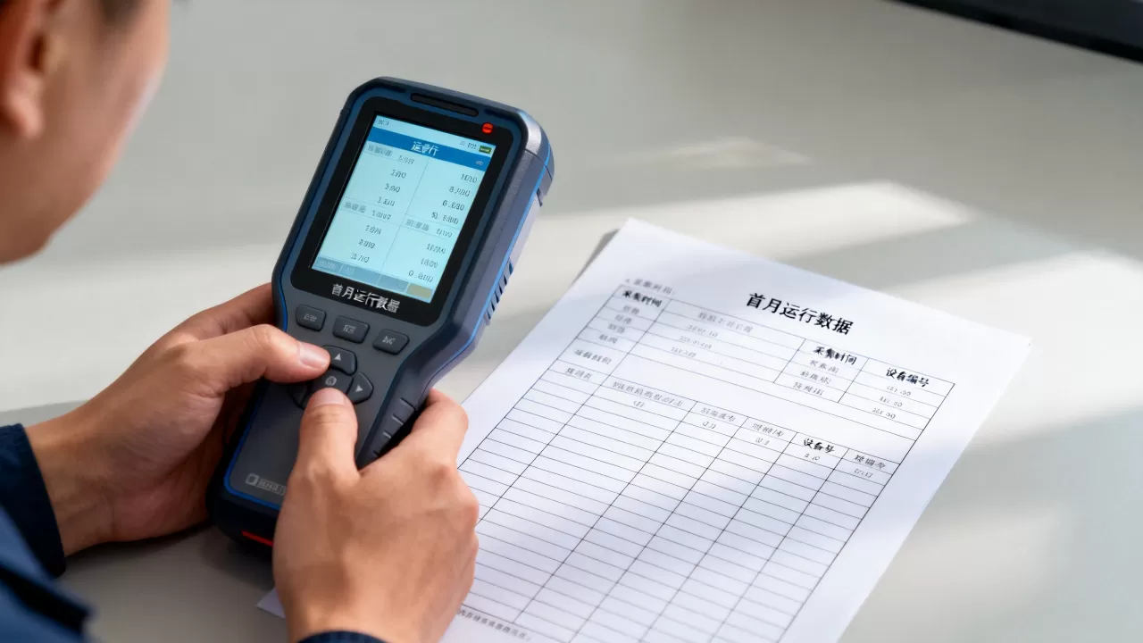 新线路首月的运行数据该怎么采集留档，首月数据采集留档怎么做