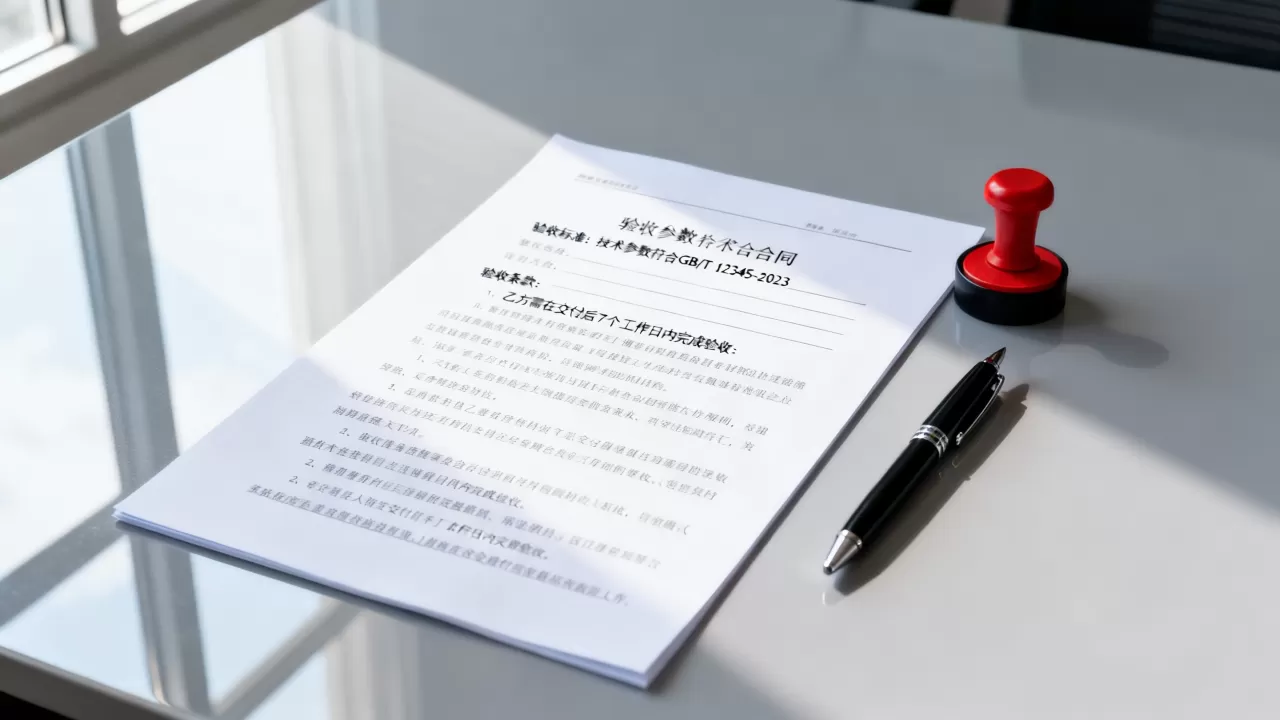 验收通过的标准该在合同里写成什么样，合同验收条款怎么写？