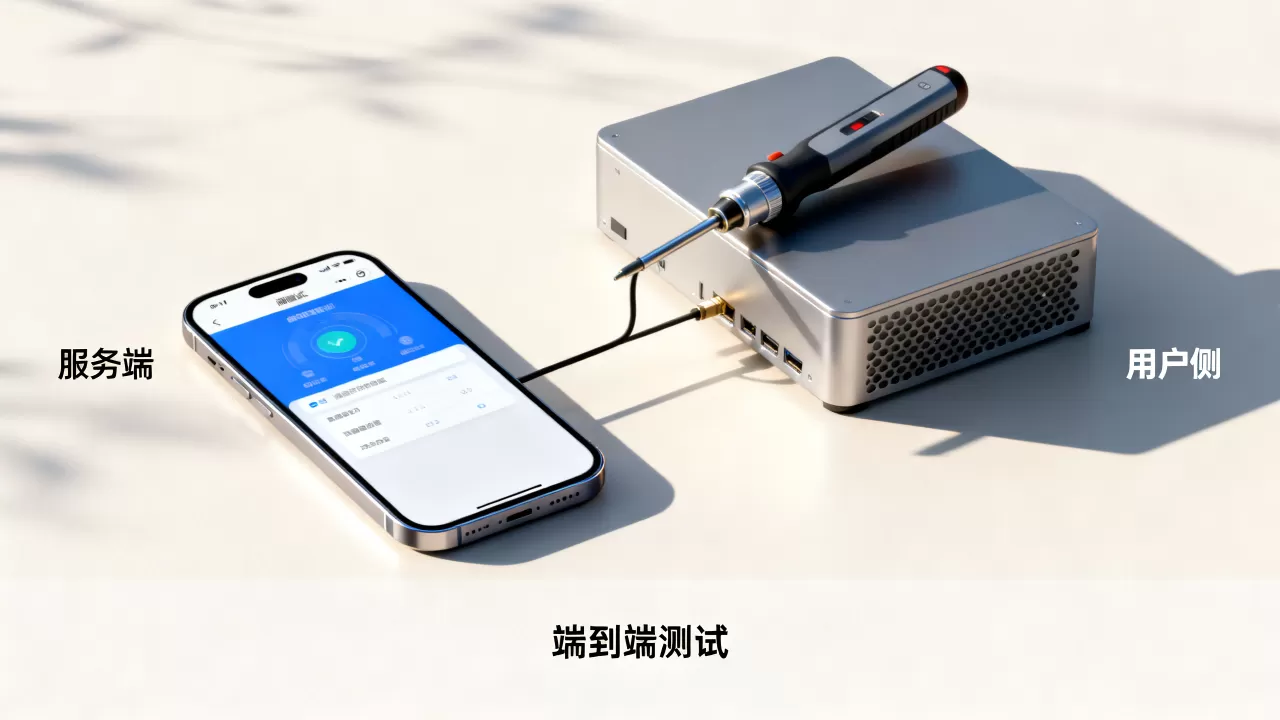 端到端质量怎么测从用户侧到服务端，端到端测试主要包含哪些内容？