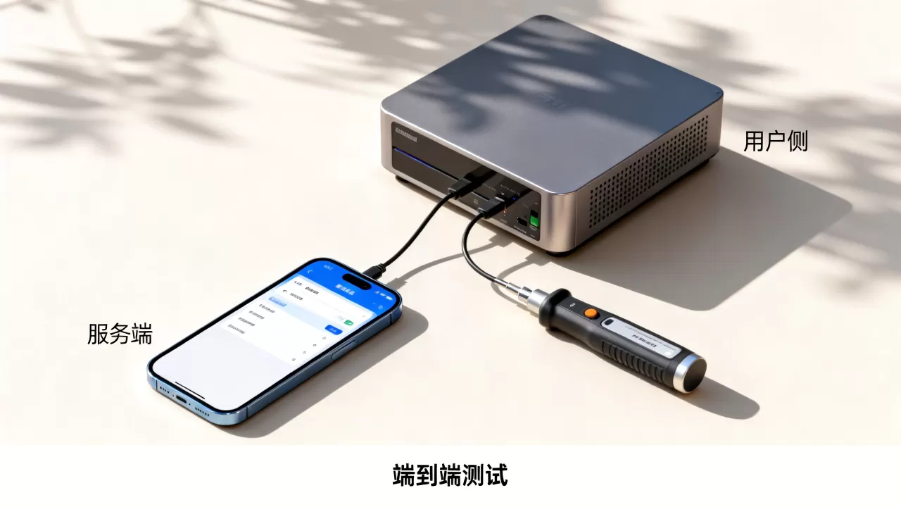 端到端质量怎么测从用户侧到服务端，端到端测试主要包含哪些内容？