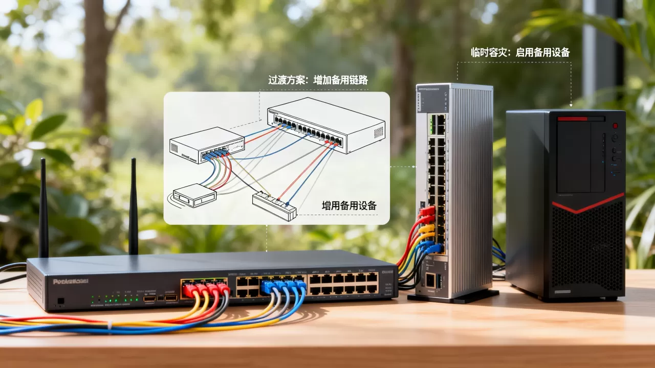 回源链路冗余不足时如何设计过渡方案,有哪些临时容灾措施? 回源链路冗余不足时如何设计过渡方案,有哪些临时容灾措施?