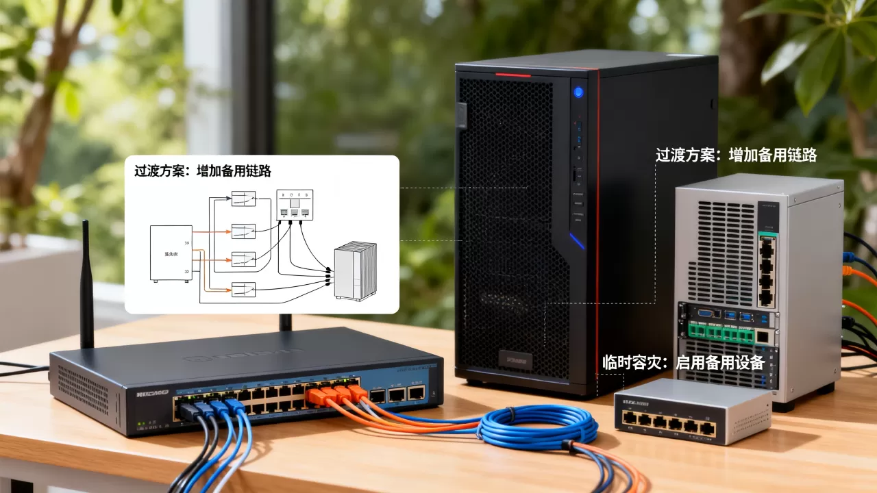 回源链路冗余不足时如何设计过渡方案,有哪些临时容灾措施? 回源链路冗余不足时如何设计过渡方案,有哪些临时容灾措施?