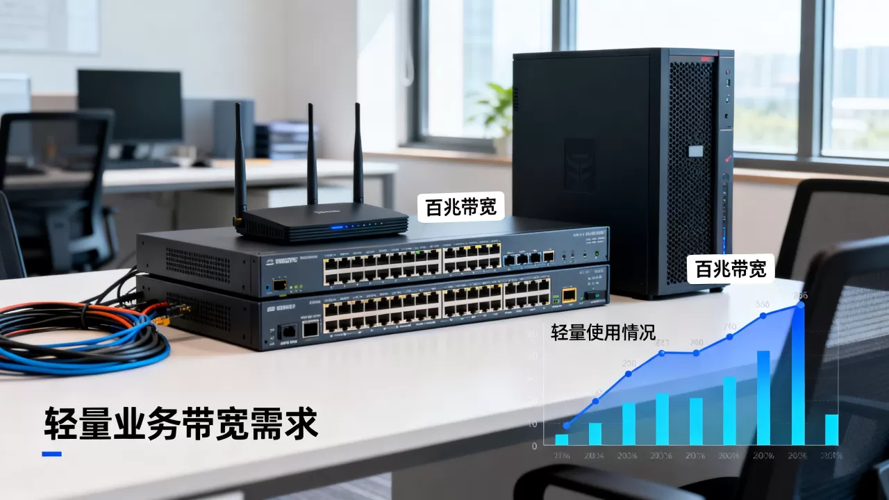 起步阶段轻量业务用百兆带宽合适吗,百兆带宽够用吗? 起步阶段轻量业务用百兆带宽合适吗,百兆带宽够用吗?