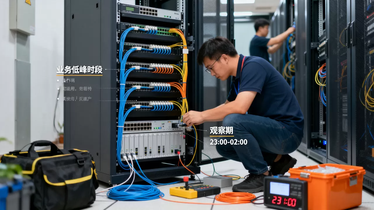 割接窗口为何建议放在业务低峰并留观察期,割接最佳时间怎么选? 割接窗口为何建议放在业务低峰并留观察期,割接最佳时间怎么选?