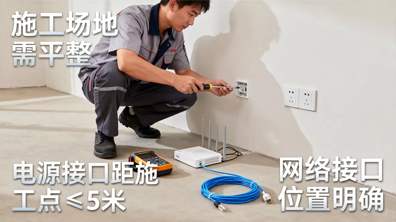 新装企业宽带入场施工条件有哪些？企业宽带安装施工条件自查要点