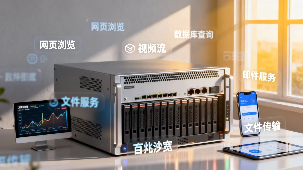 用百兆带宽服务器能承接哪些业务负载，带宽够用吗？