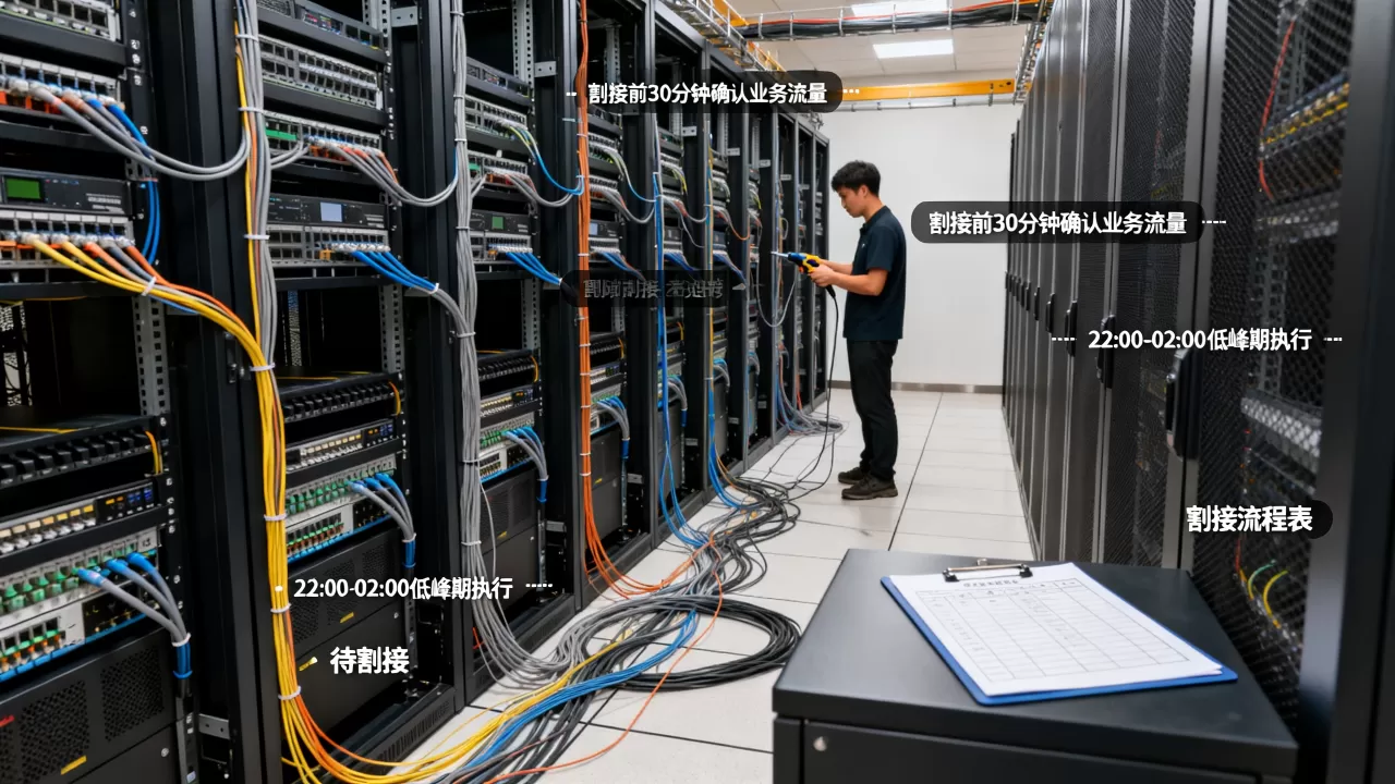 机房线路割接怎么安排窗口期才能少影响业务？机房割接最佳时间怎么选？