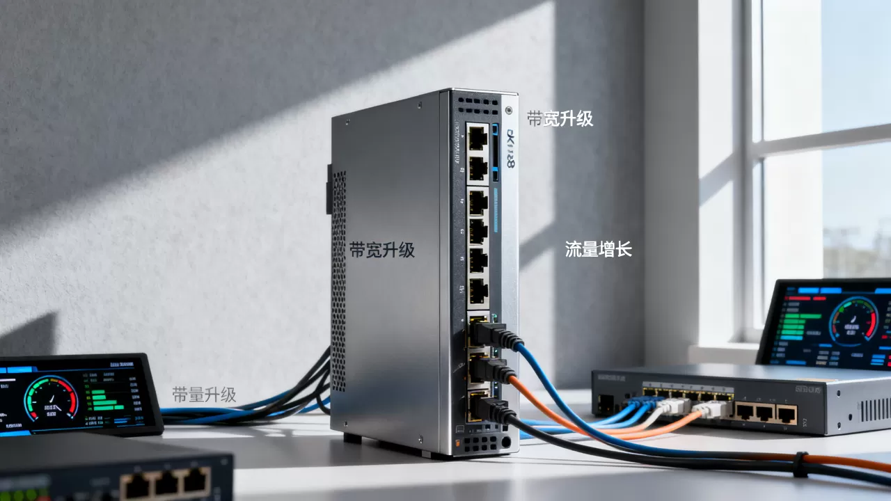 中小站点流量上来后要不要换大带宽?,网站访问量增加后带宽升级怎么选? 中小站点流量上来后要不要换大带宽?,网站访问量增加后带宽升级怎么选?