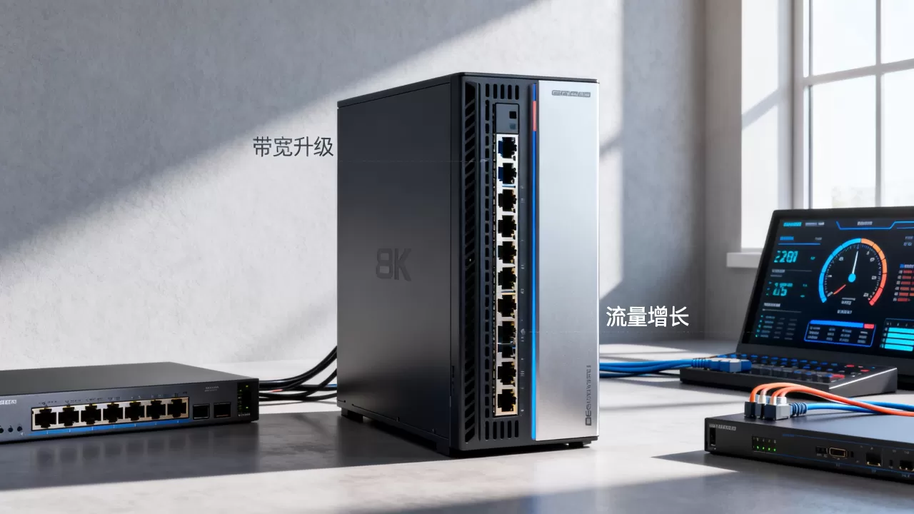 中小站点流量上来后要不要换大带宽?,网站访问量增加后带宽升级怎么选? 中小站点流量上来后要不要换大带宽?,网站访问量增加后带宽升级怎么选?