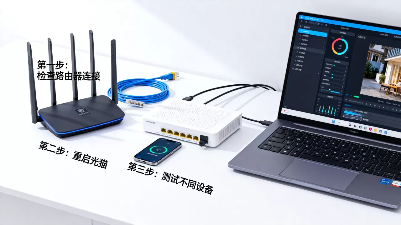 网速慢先做哪一步排查?别急着加带宽,网速慢怎么办 网速慢先做哪一步排查?别急着加带宽,网速慢怎么办