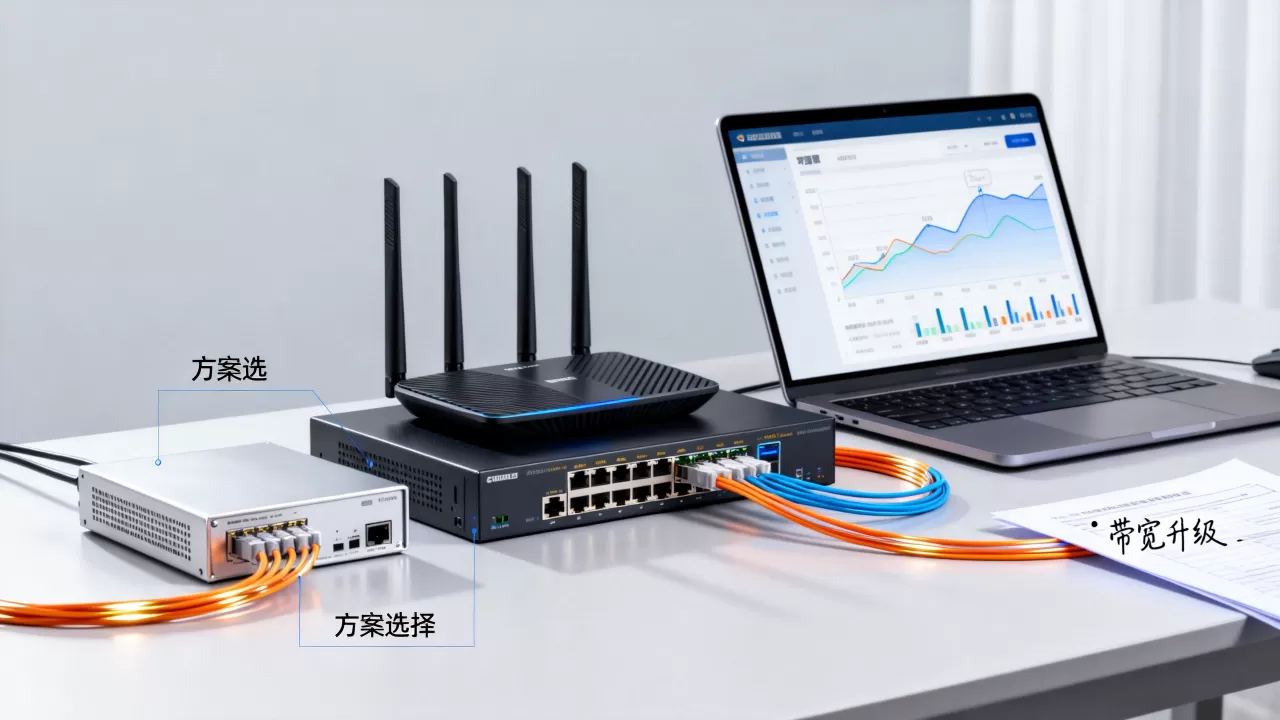 业务带宽不够用怎么办？大带宽升级方案怎么选？