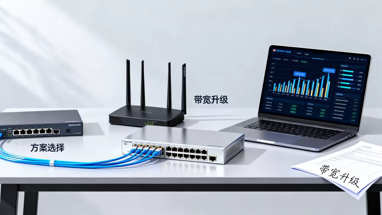 业务带宽不够用怎么办？大带宽升级方案怎么选？