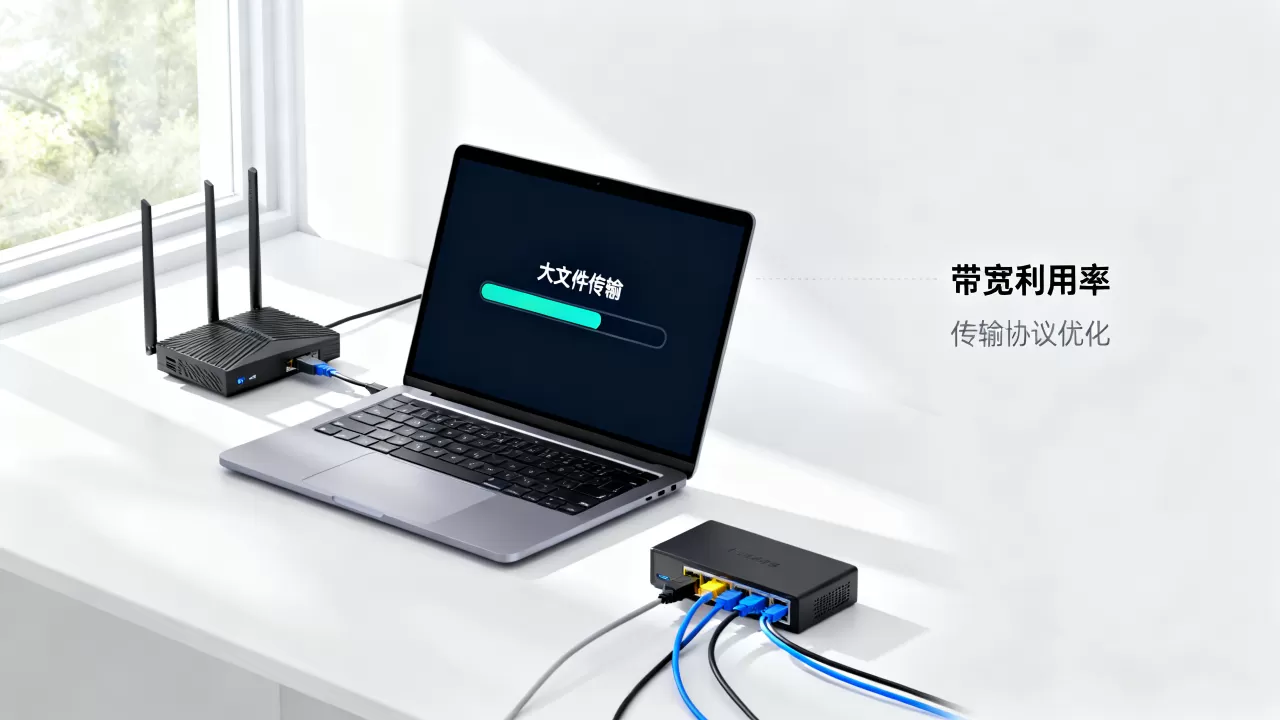 大文件传输一直很慢,真的是带宽的锅吗,为什么大文件传输速度慢 大文件传输一直很慢,真的是带宽的锅吗,为什么大文件传输速度慢