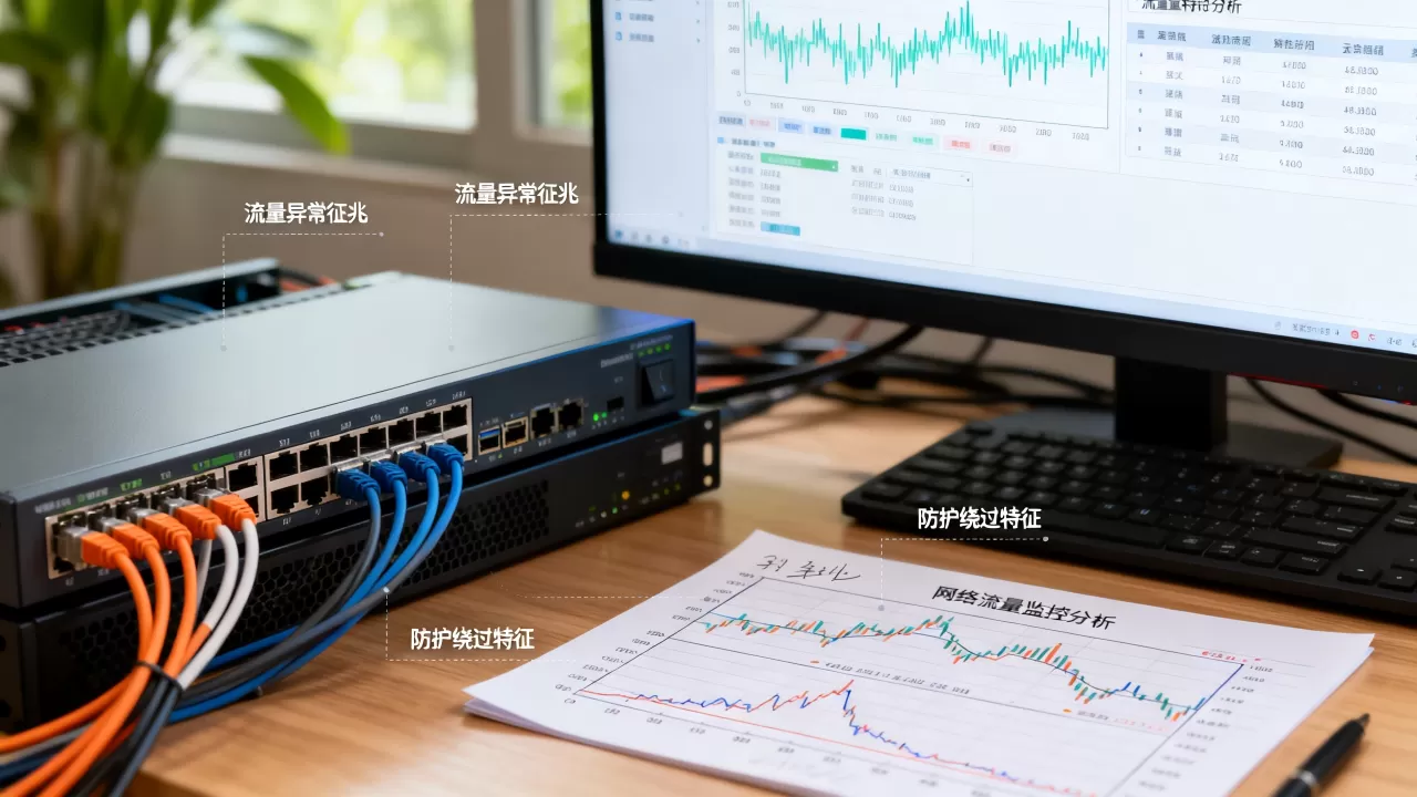 如何从流量特征判断是否存在绕过防护的情况,有哪些异常征兆? 如何从流量特征判断是否存在绕过防护的情况,有哪些异常征兆?