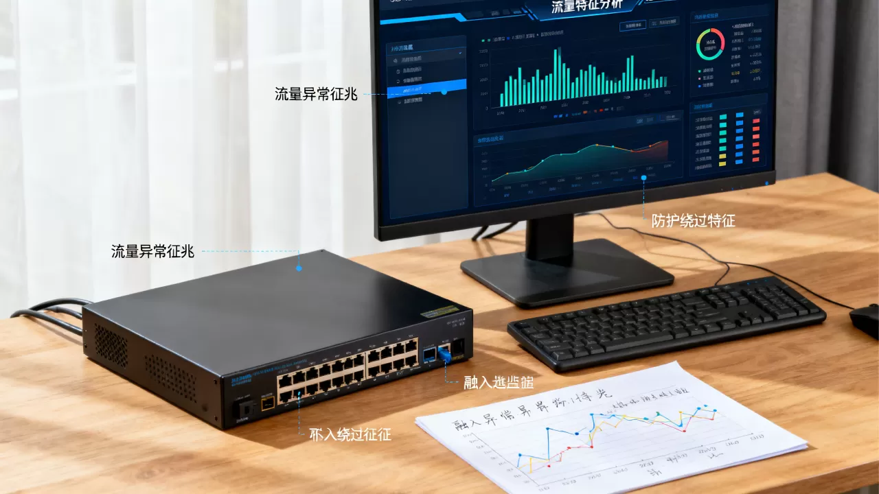 如何从流量特征判断是否存在绕过防护的情况,有哪些异常征兆? 如何从流量特征判断是否存在绕过防护的情况,有哪些异常征兆?