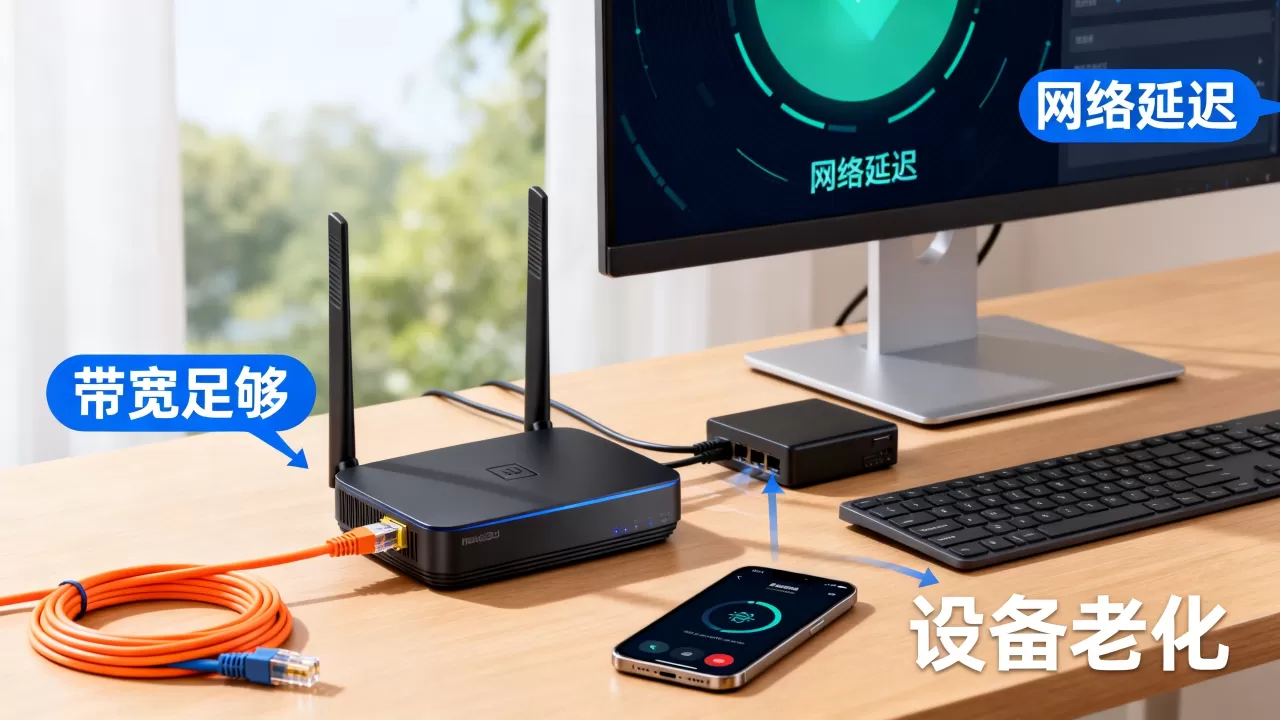 带宽够但速度上不去怎么回事?宽带网速慢是什么原因 带宽够但速度上不去怎么回事?宽带网速慢是什么原因
