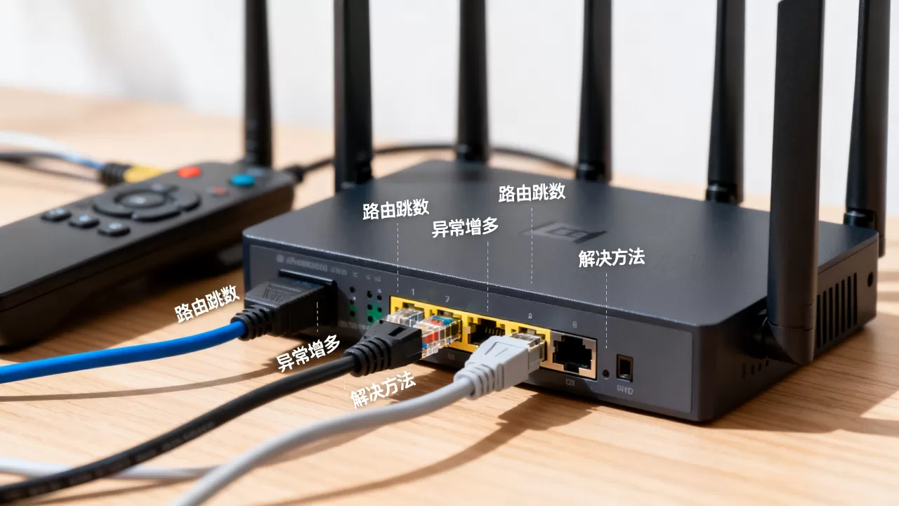 路由跳数异常增多是什么原因?路由跳数异常怎么解决 路由跳数异常增多是什么原因?路由跳数异常怎么解决