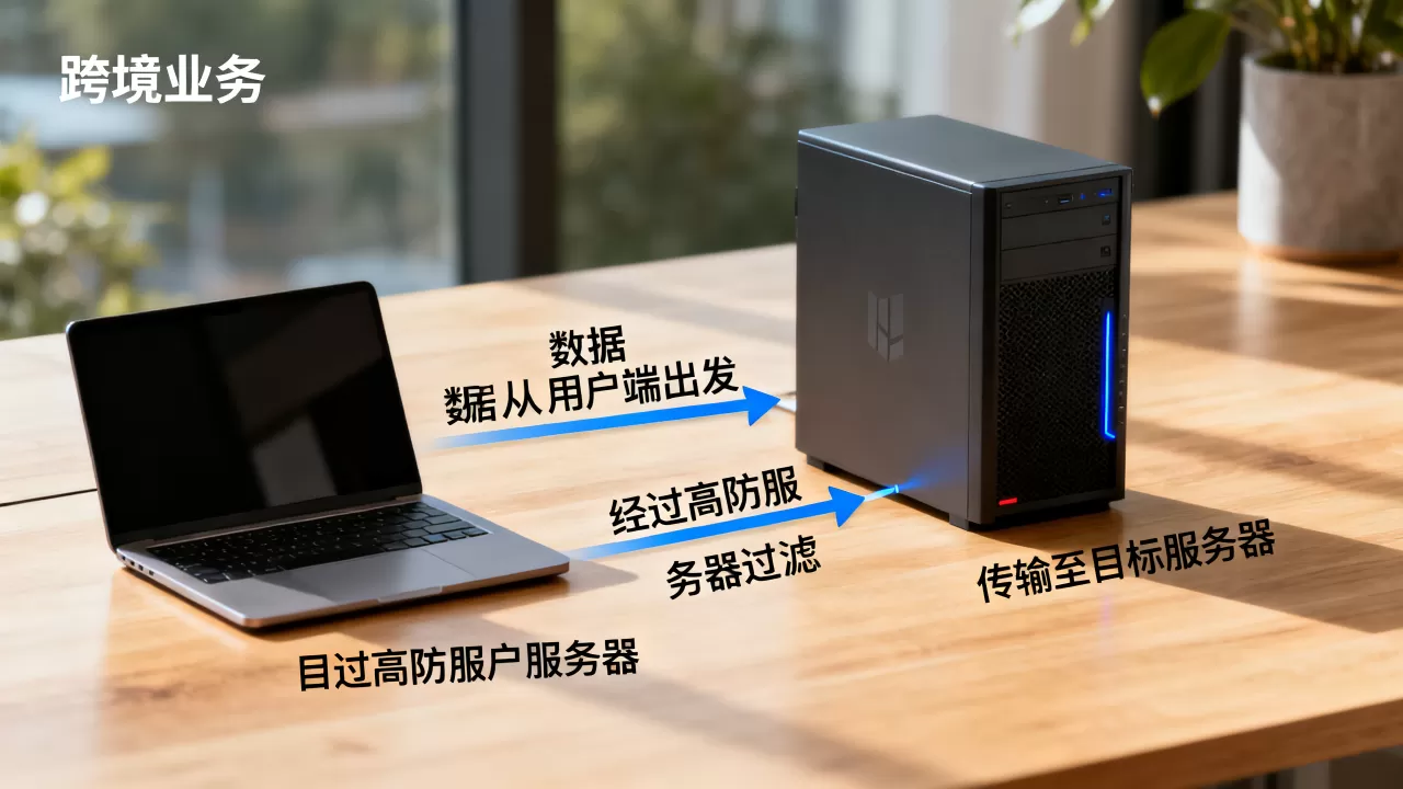 跨境业务用高防前数据怎么走?高防服务器数据流向如何理清 跨境业务用高防前数据怎么走?高防服务器数据流向如何理清
