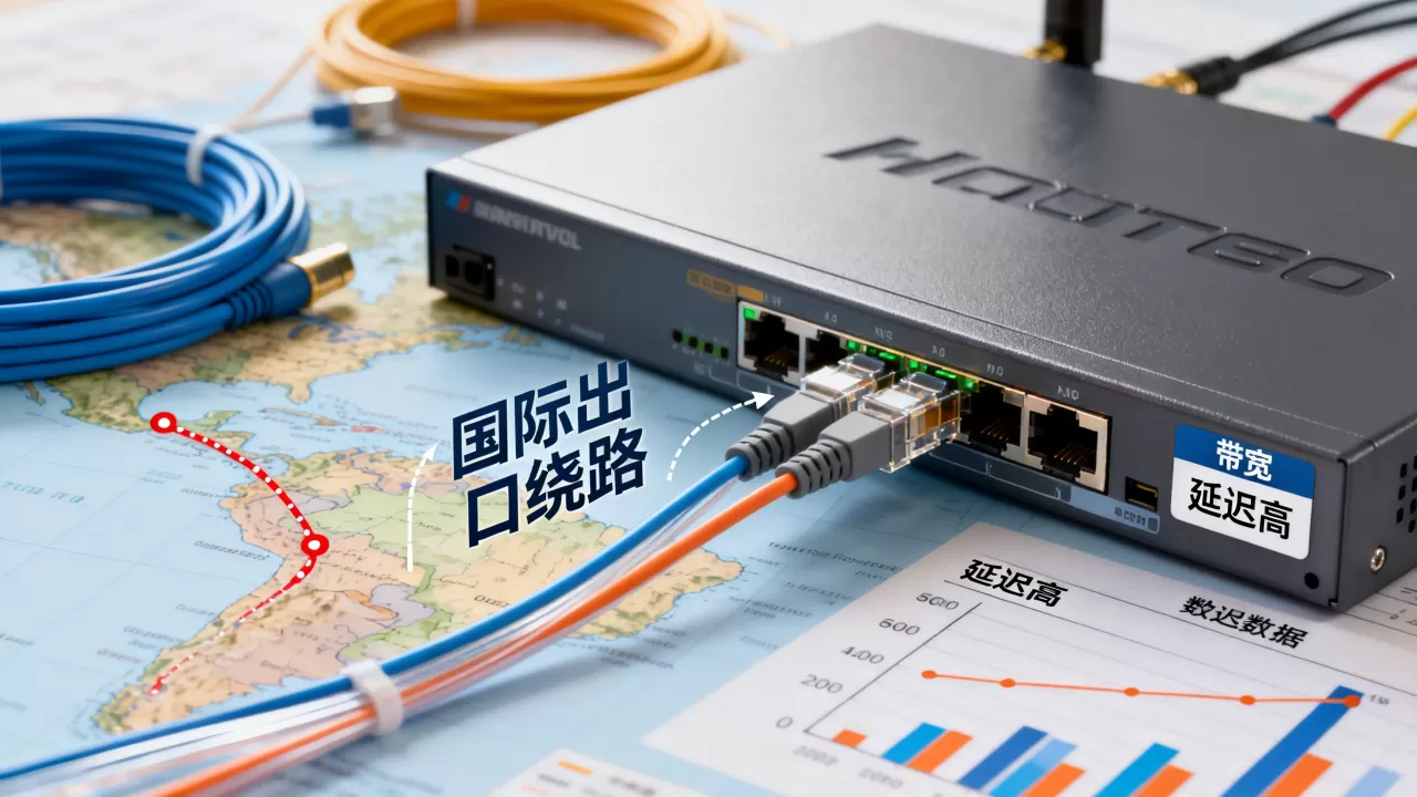 出口绕路延迟高,加带宽为什么没用?国际出口绕路和带宽有关系吗 出口绕路延迟高,加带宽为什么没用?国际出口绕路和带宽有关系吗